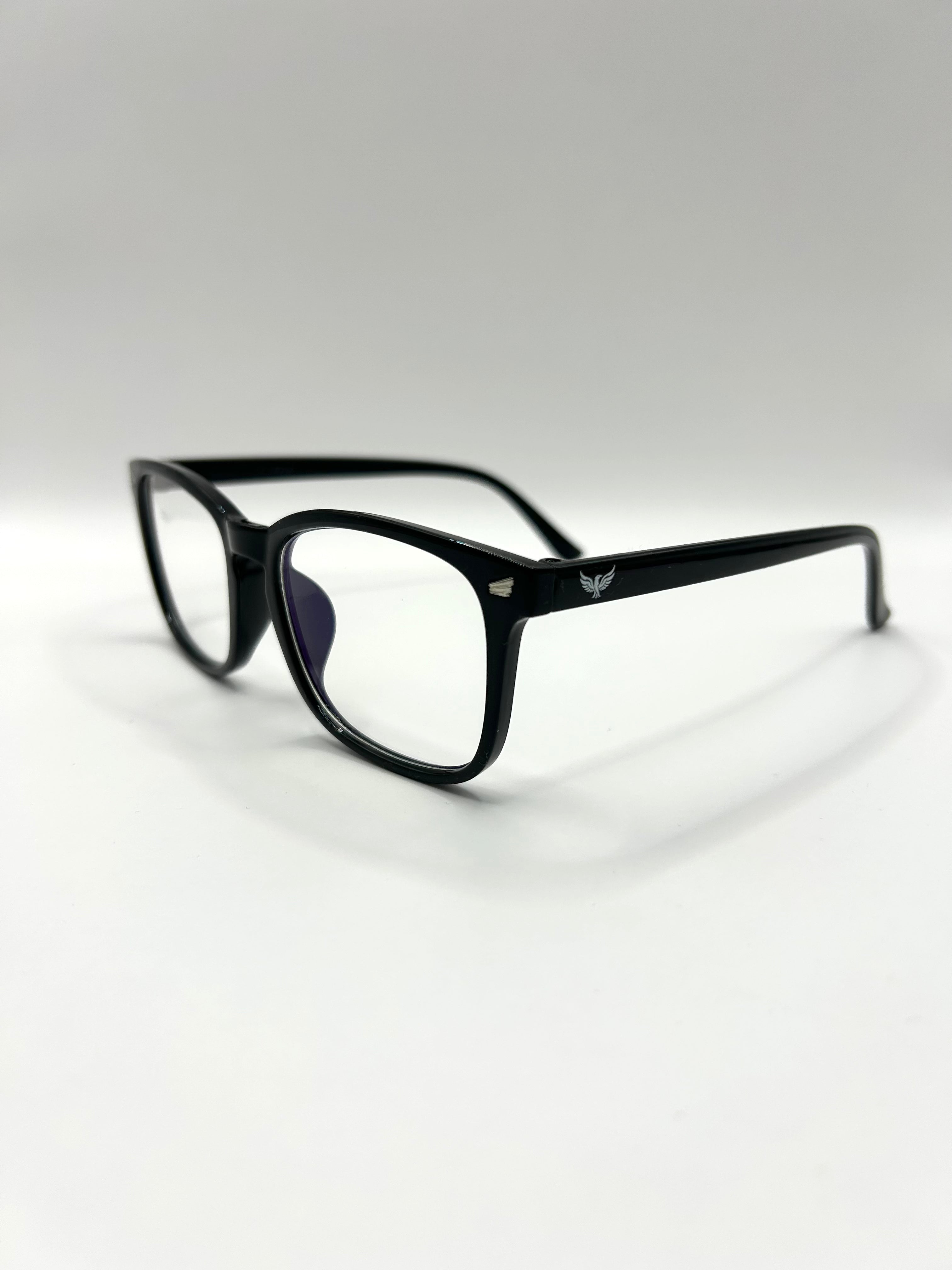 A-1 Blauw Licht bril Zwart