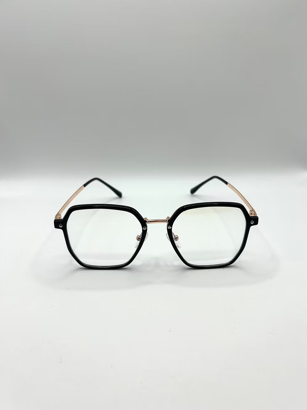 Chique Zwarte en Gouden Bril thumbnail 3