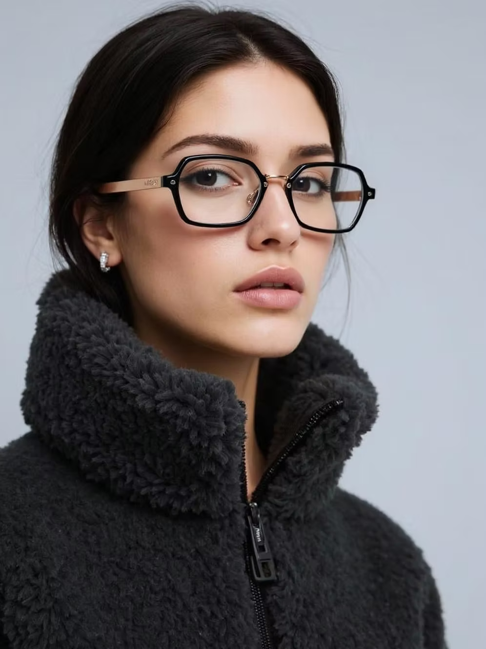 Chique Zwarte en Gouden Bril thumbnail 5