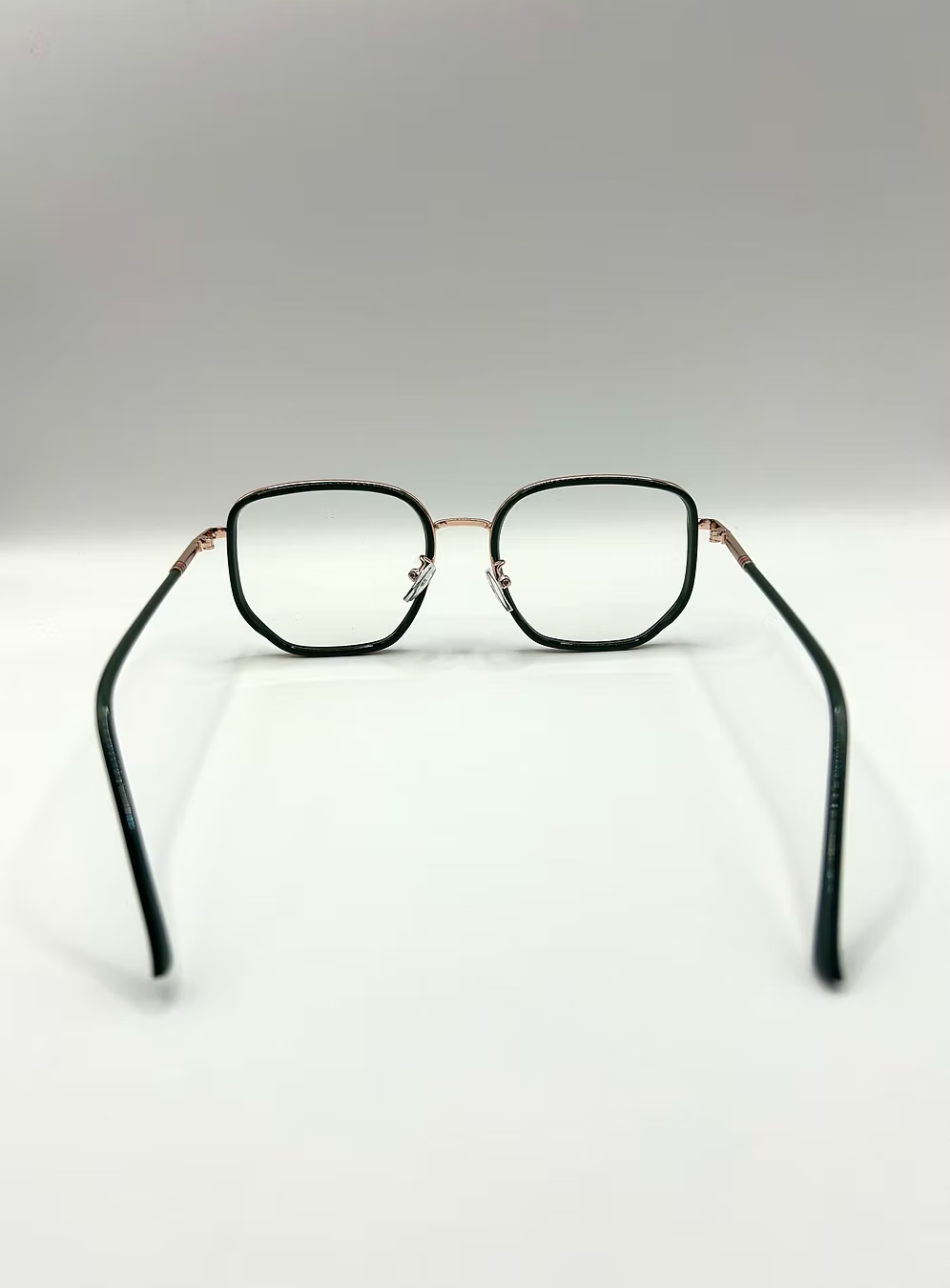 Diepgroene Bril met Luxe Gouden Randen thumbnail 5