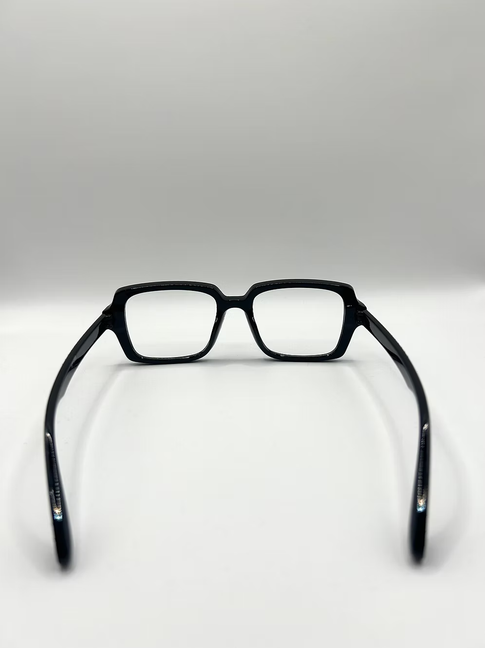 Rechthoekige Zwarte Bril thumbnail 4