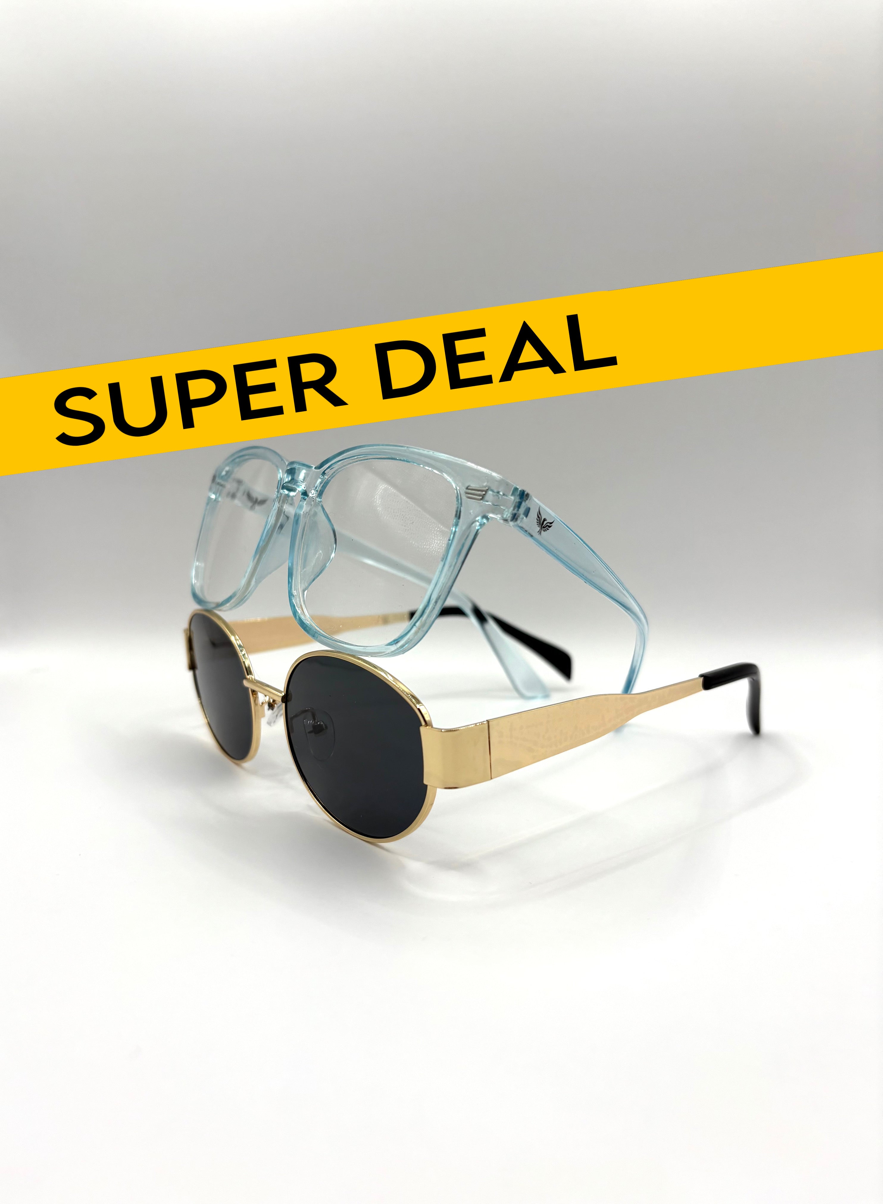 Zonnebril & Blauwlichtbril Pakket