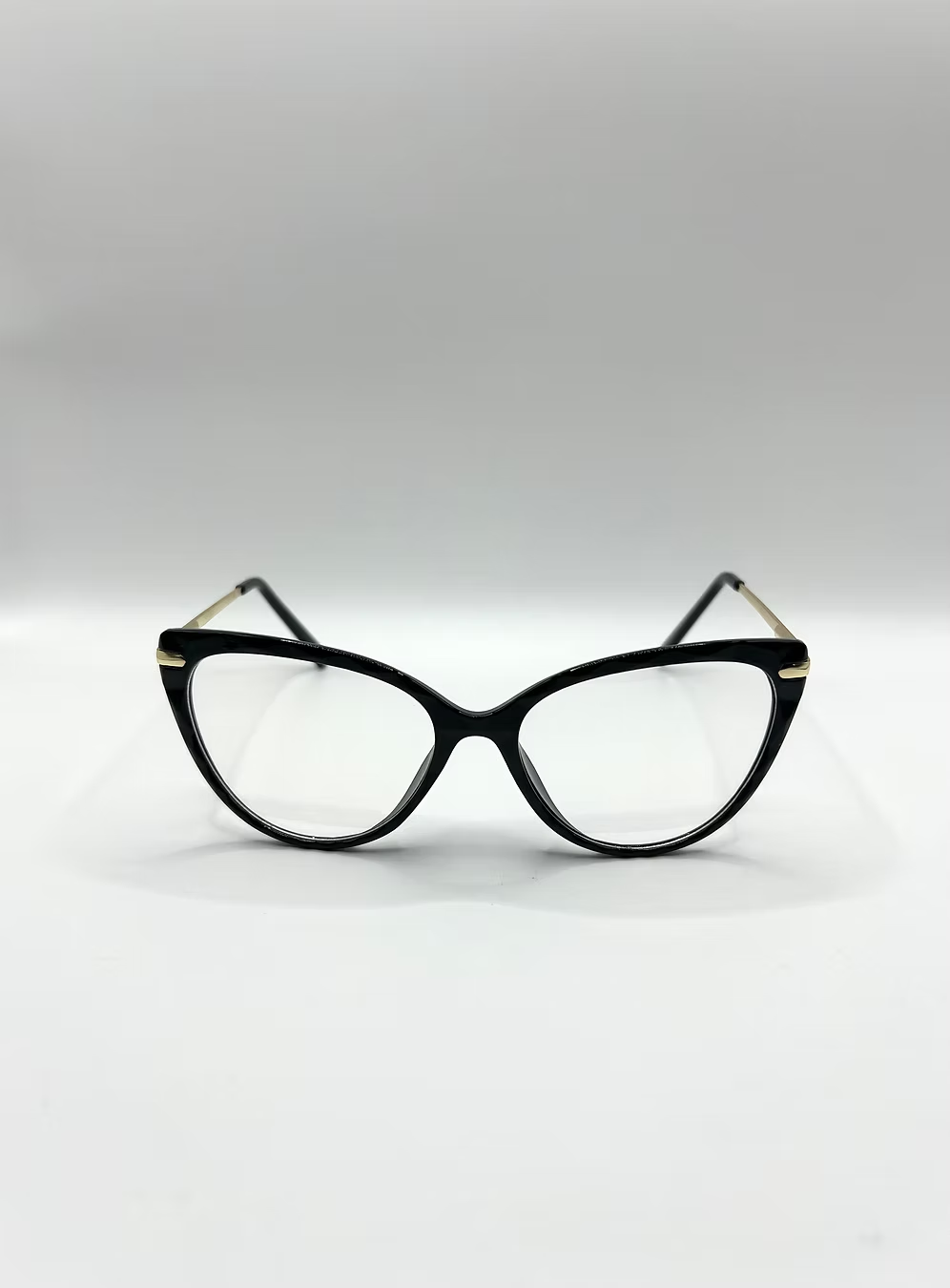 Zwart/Gouden Bril met Groeven thumbnail 3